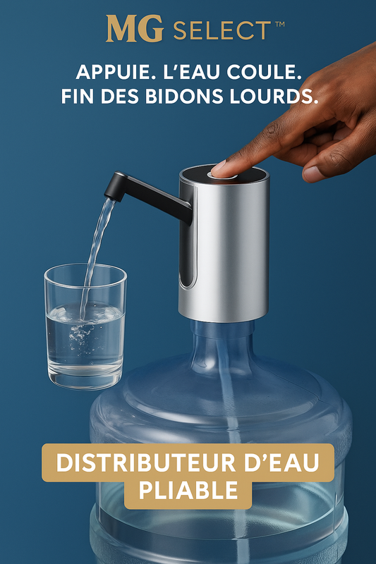 Folding water dispenser/distributeur d'eau pliable